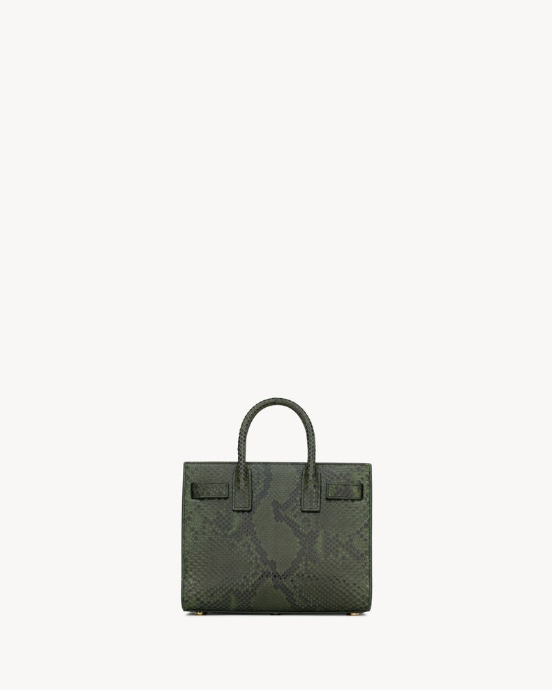 파이톤 소재의 SAC DE JOUR 나노 데일리 백