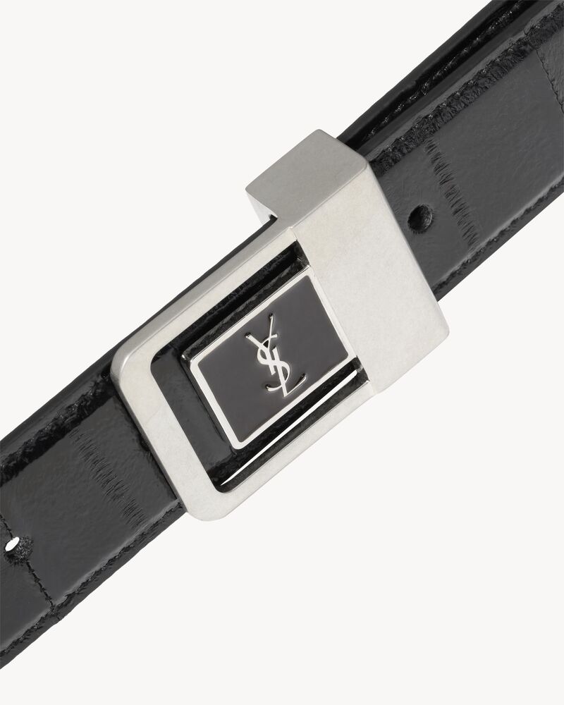 LA 66 belt in eel