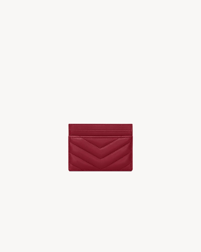 CASSANDRE card case in lambskin