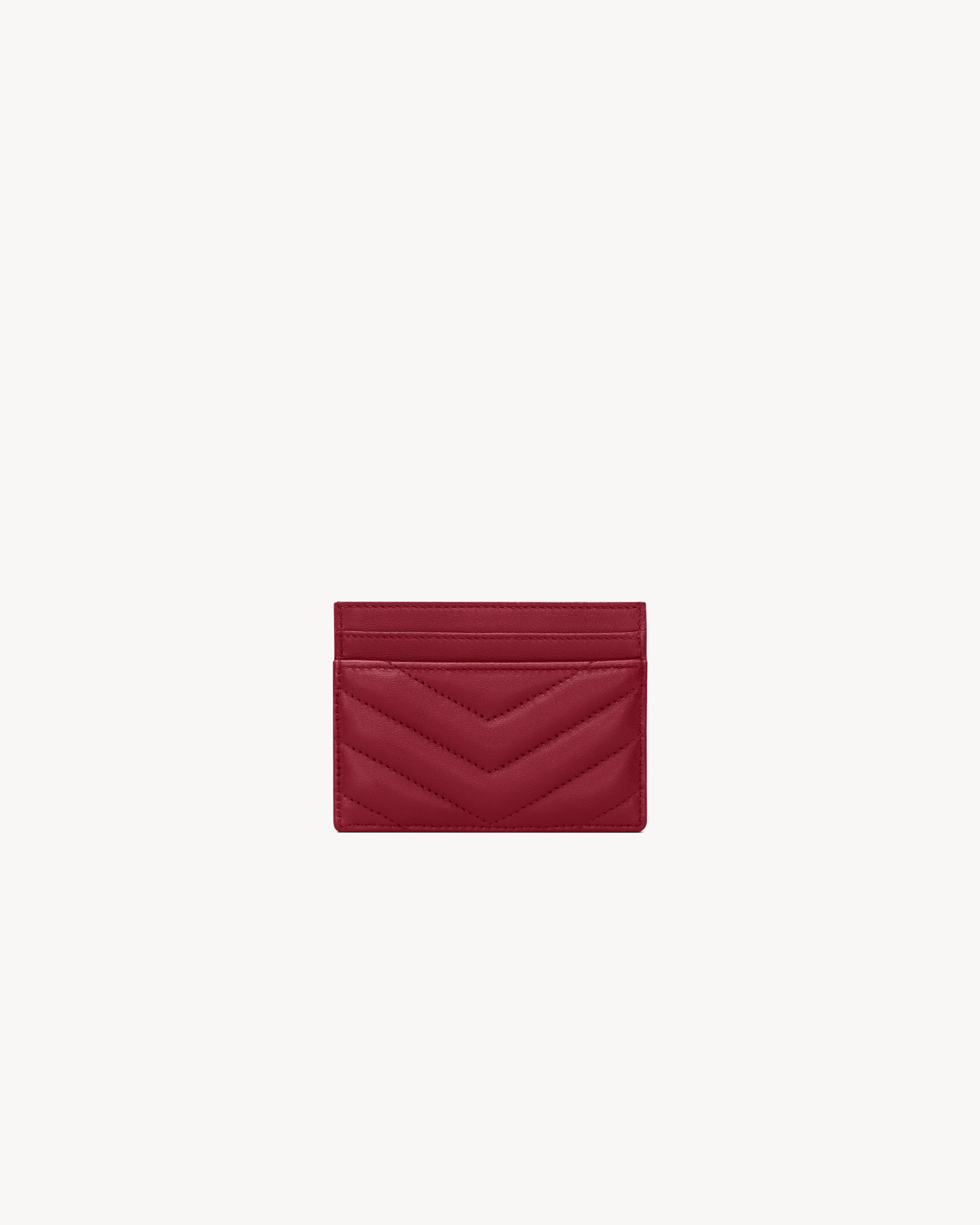 CASSANDRE card case in lambskin