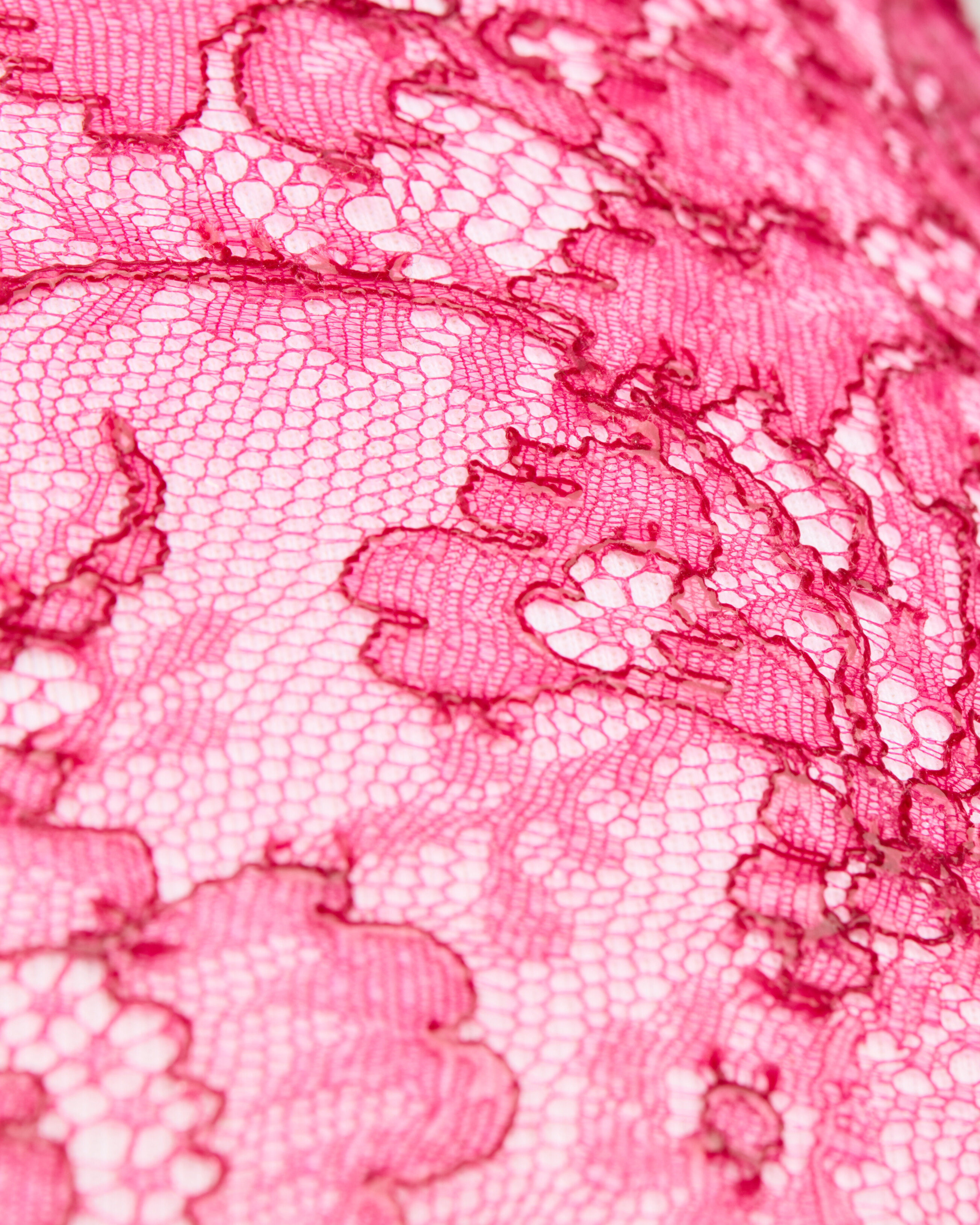 backless bodysuit in silicone-coated lace