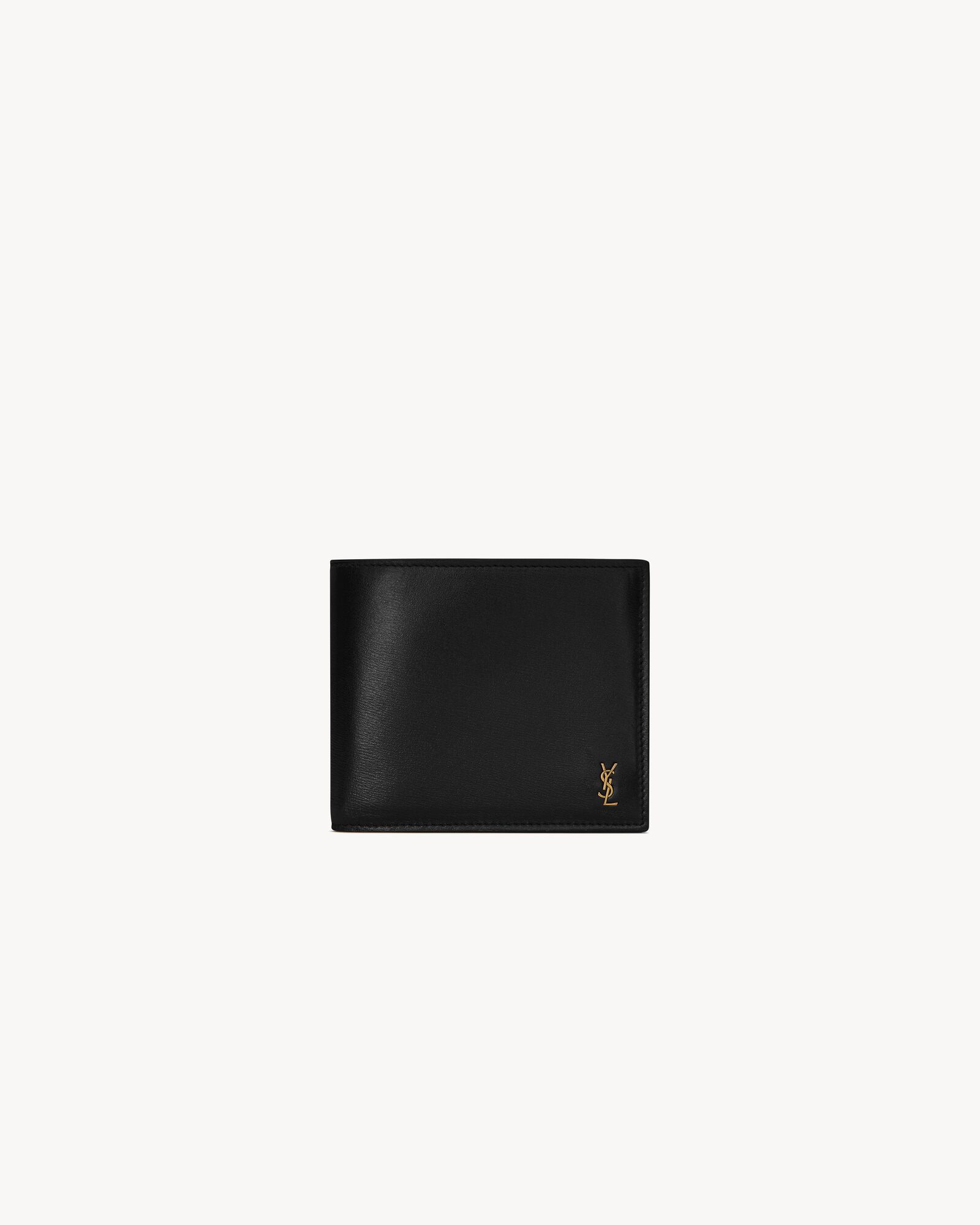 TINY CASSANDRE East/West wallet with coin purse in shiny leather — 84814102G0W1000