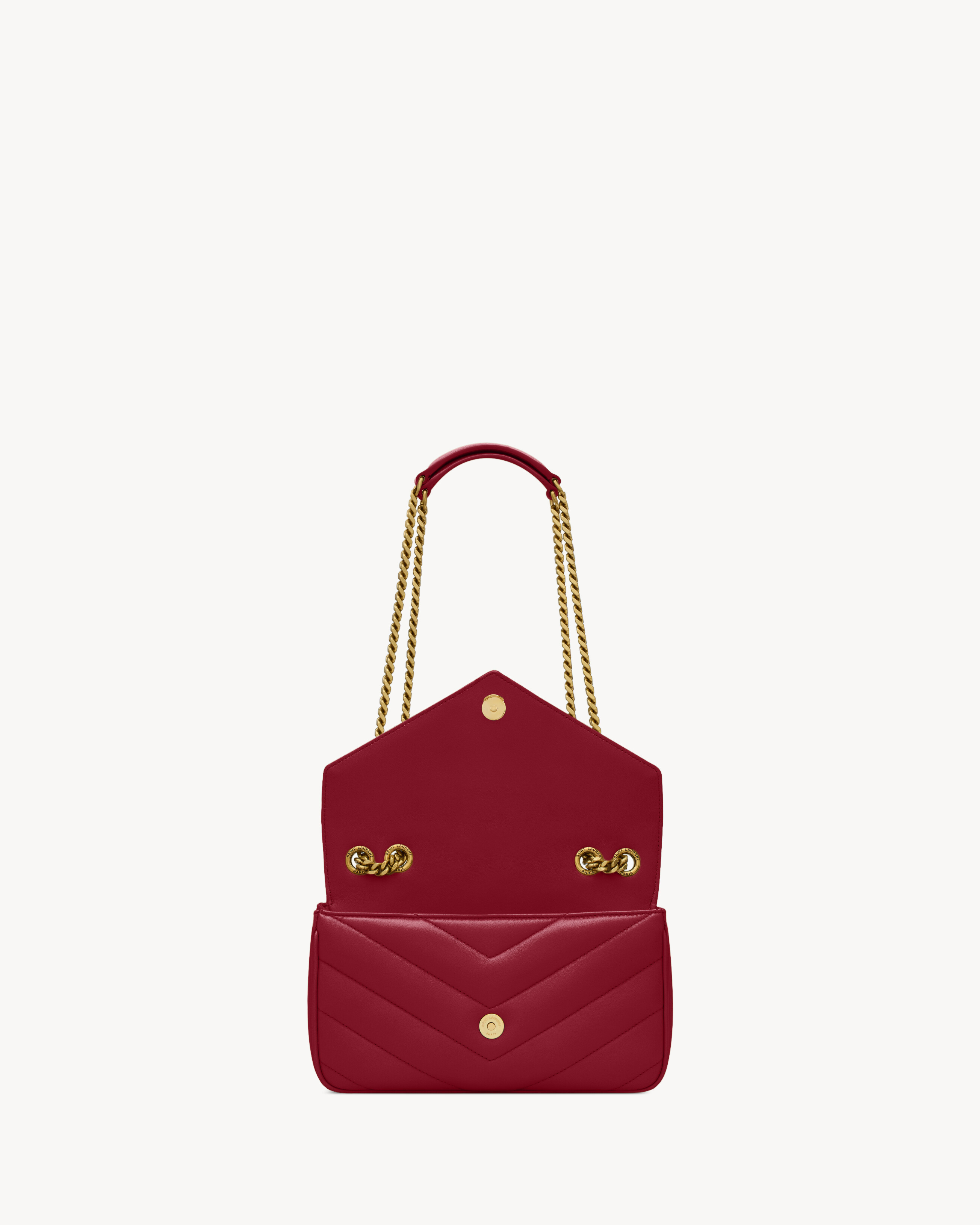 LOULOU small in MATELASSÉ lambskin