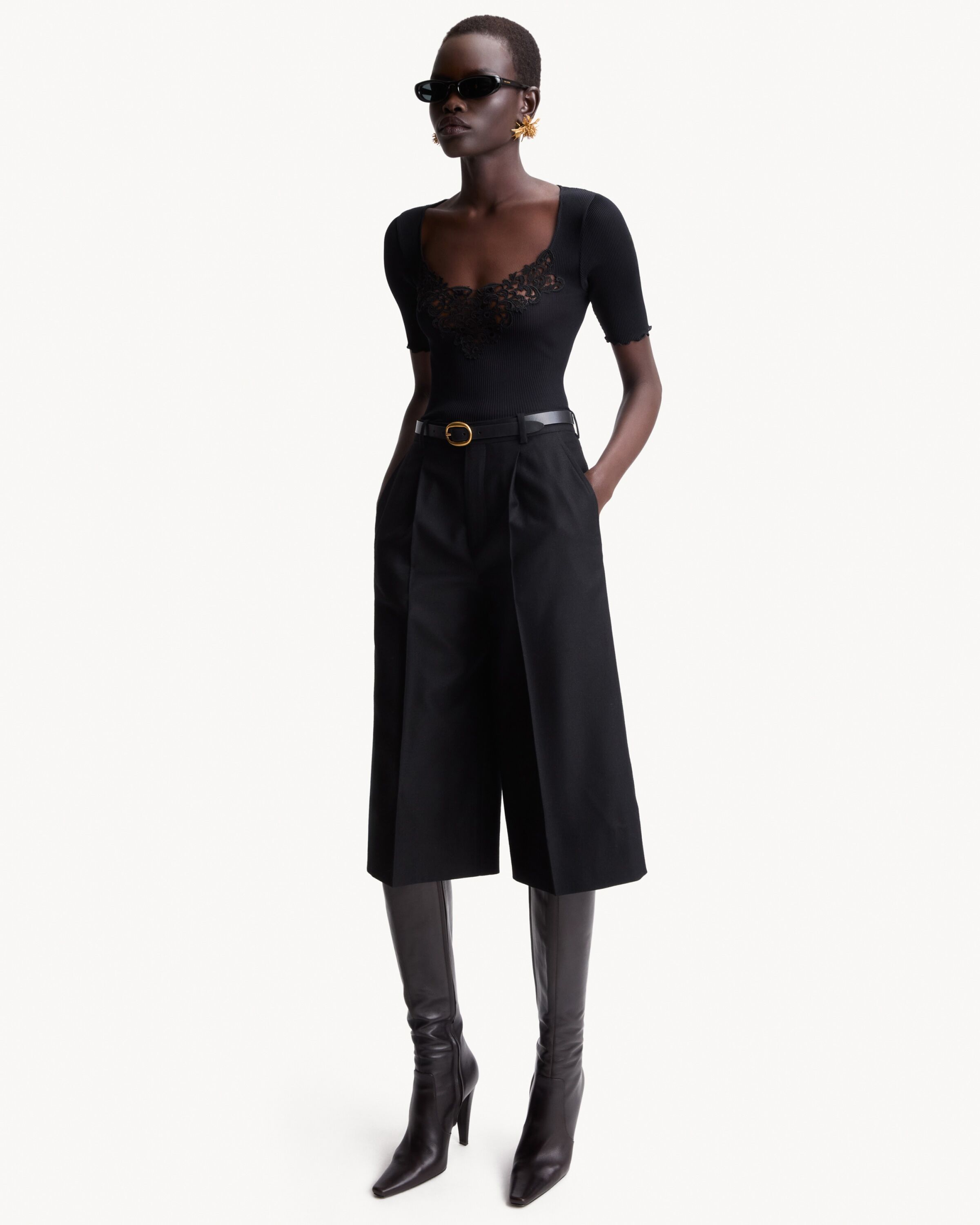 culottes in cashmere