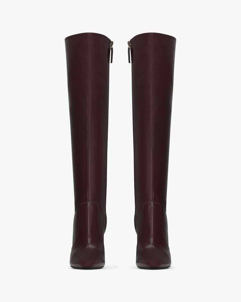 CAPUCINE boots in smooth leather