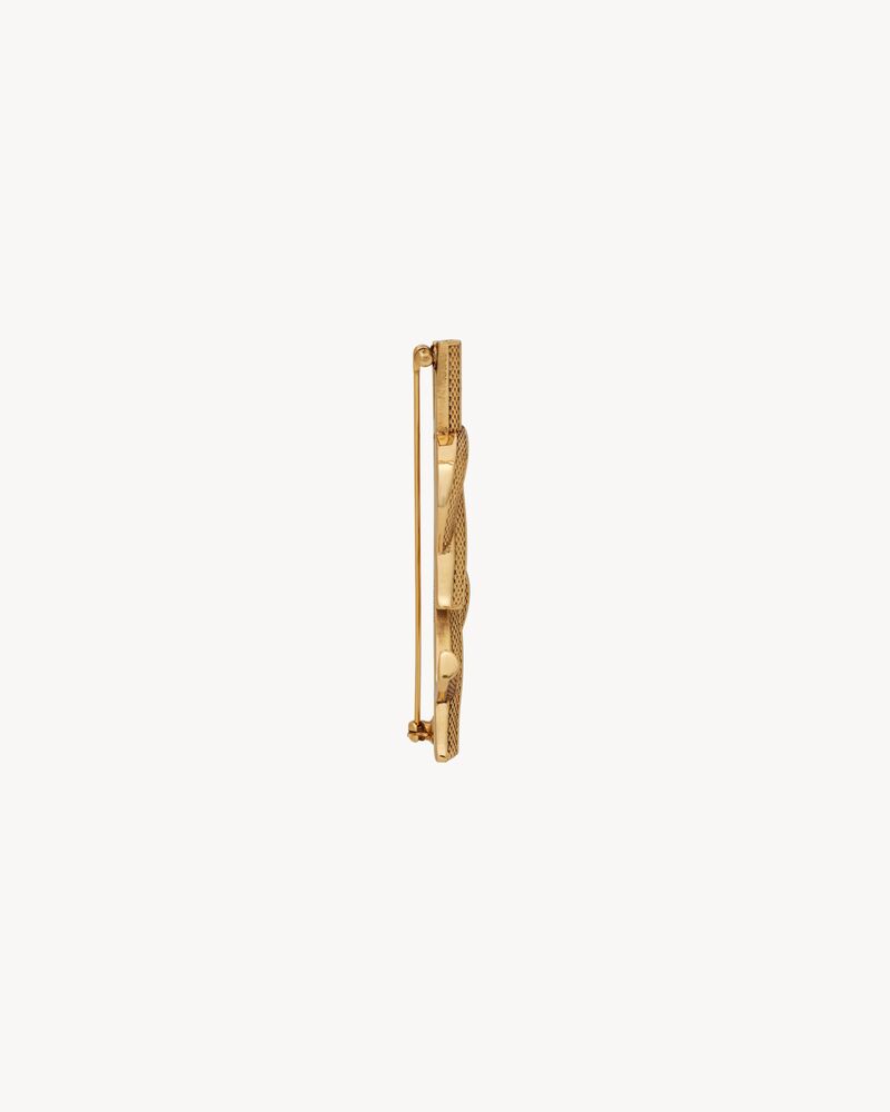 CASSANDRE snake brooch in metal