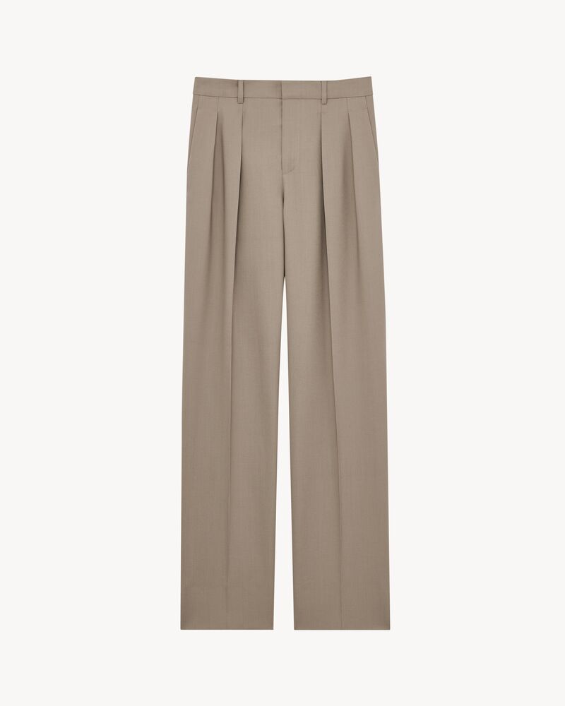 pants in mohair and wool