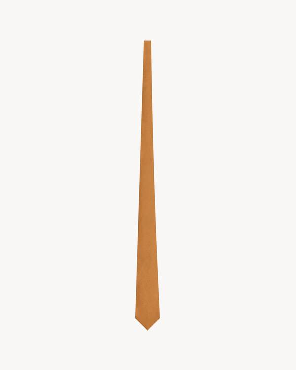 tie in silk satin
