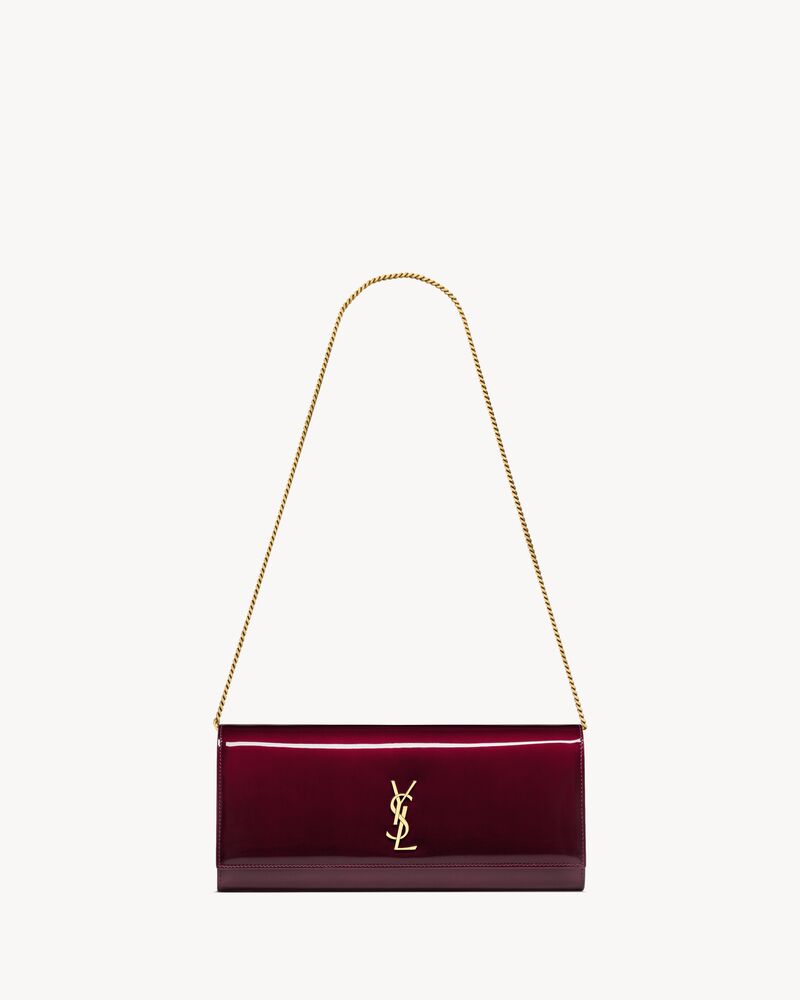 KATE clutch in patent leather