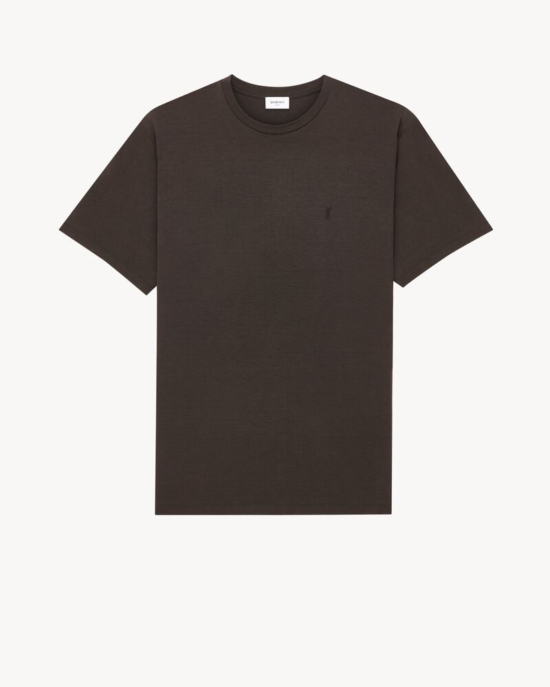 CASSANDRE T-Shirt aus Seide und Baumwolle