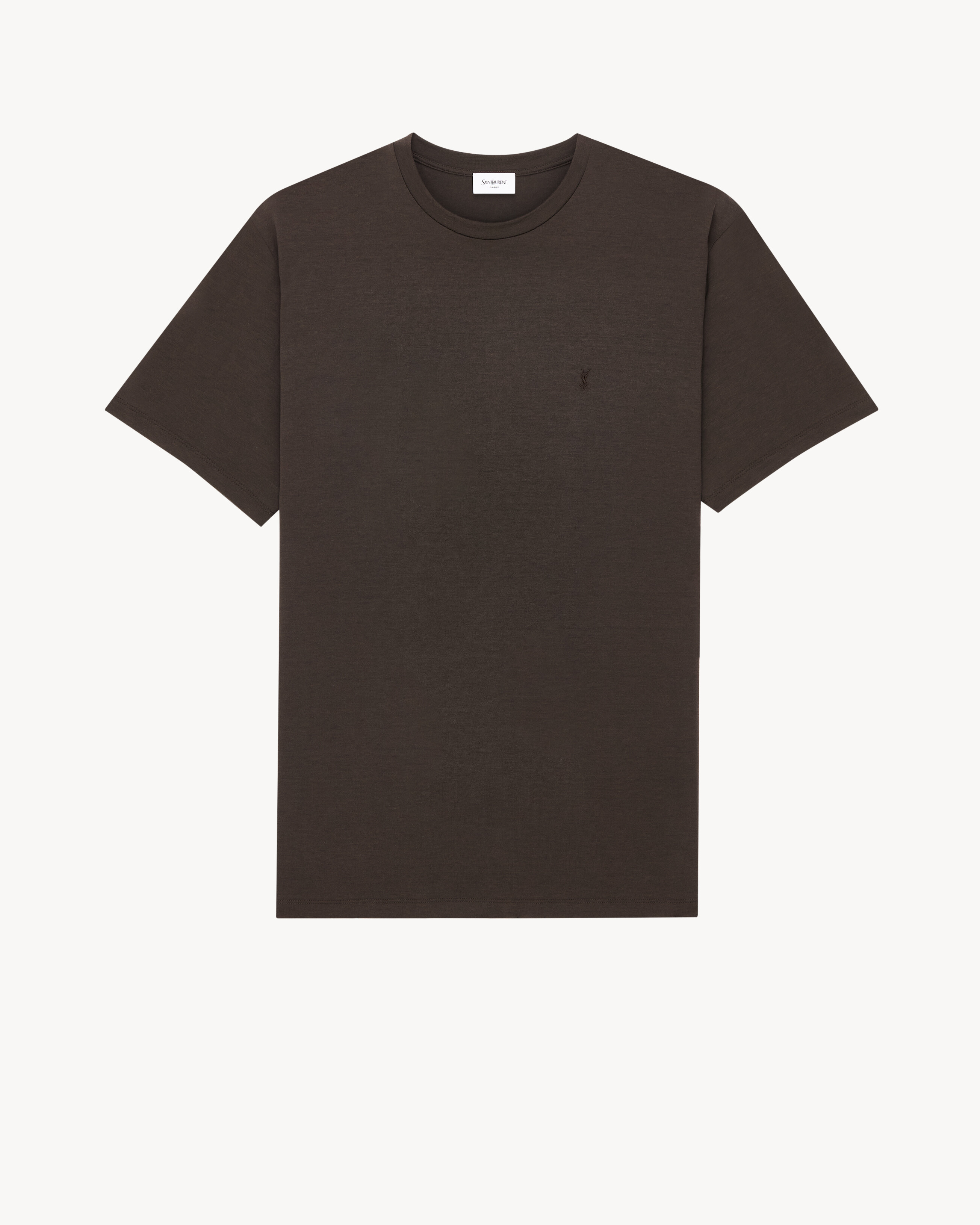 CASSANDRE T-shirt in silk and cotton