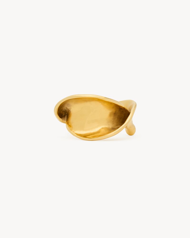 wavy cuff in metal