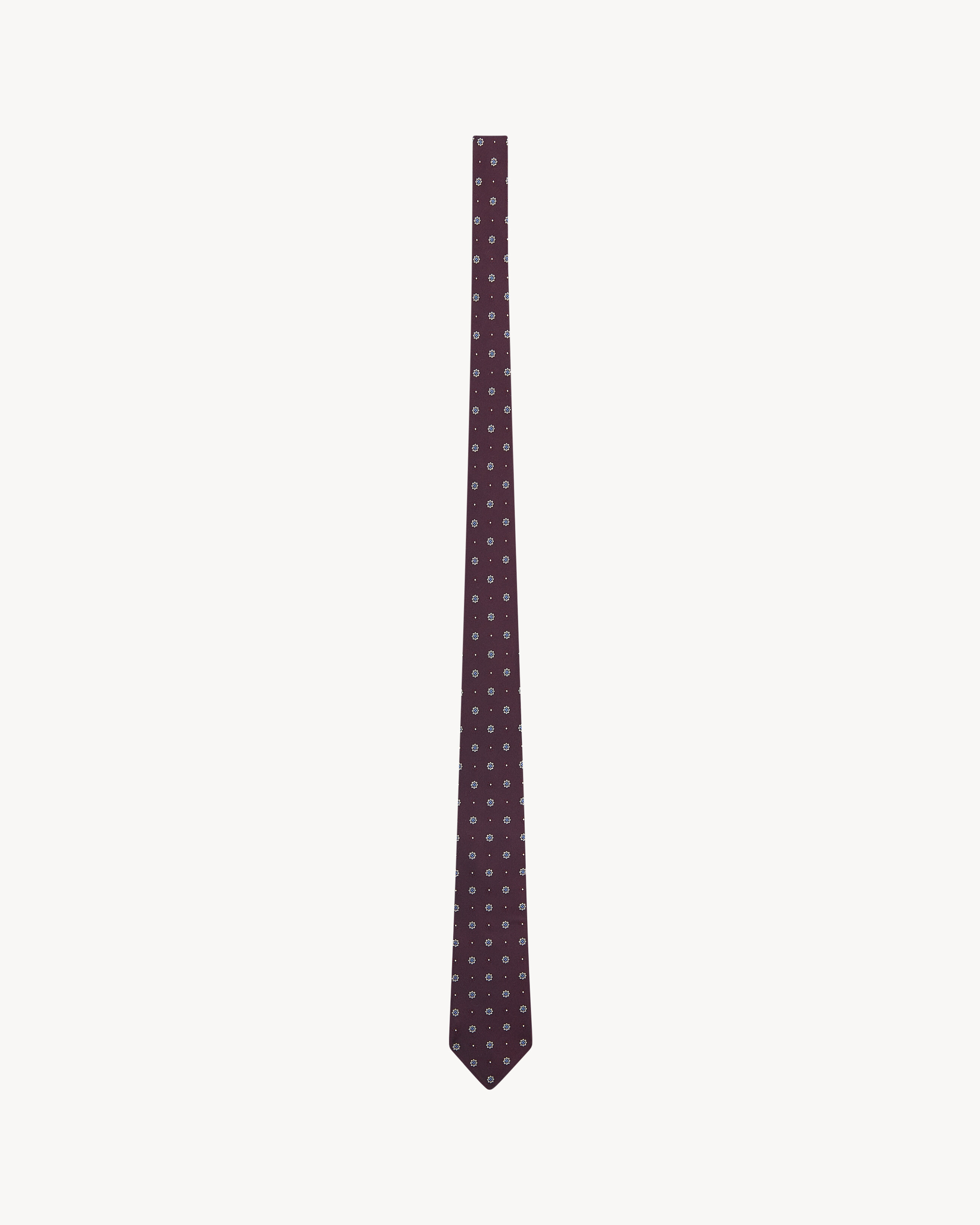 tie in silk jacquard