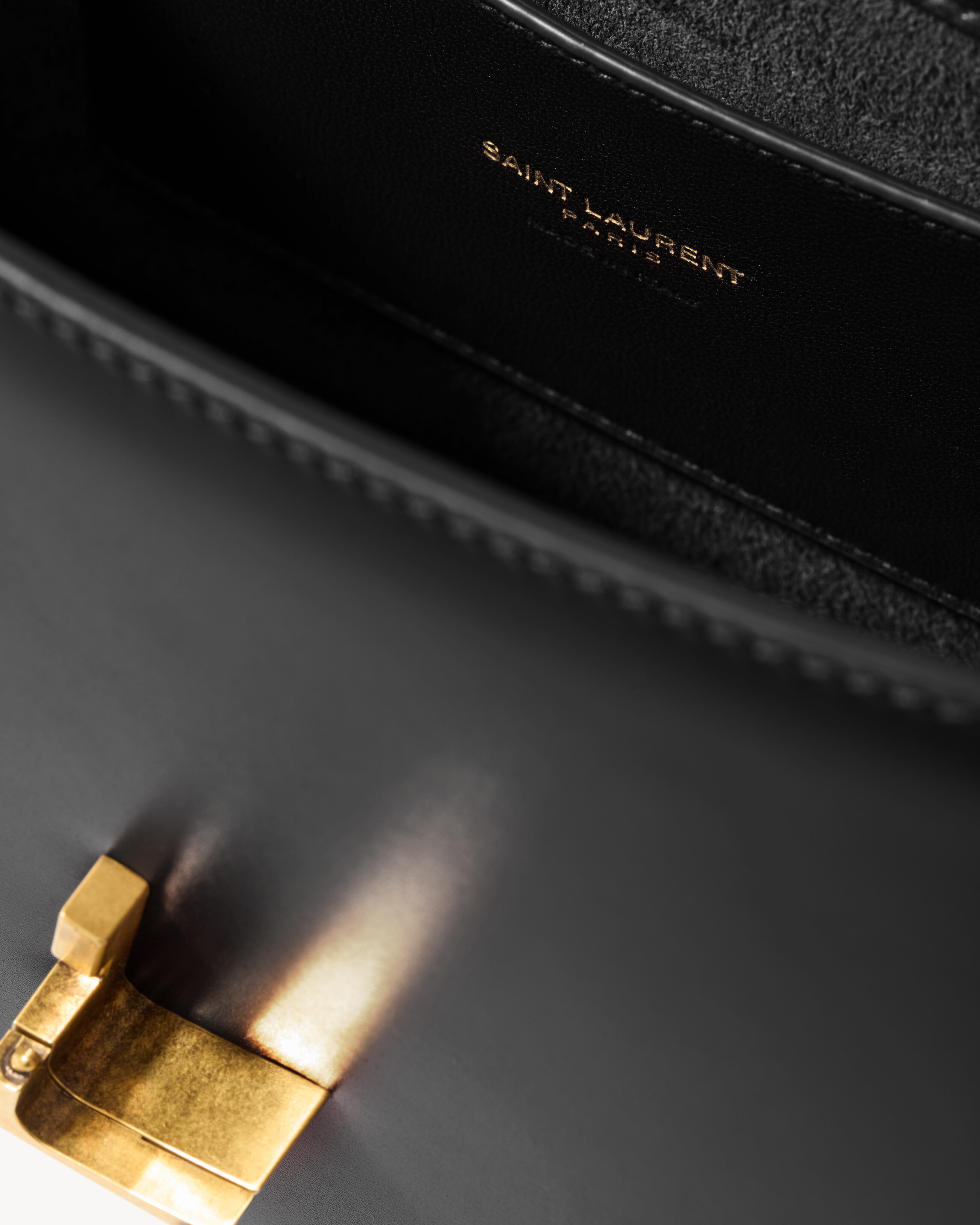 SOLFERINO small top handle in BOX SAINT LAURENT