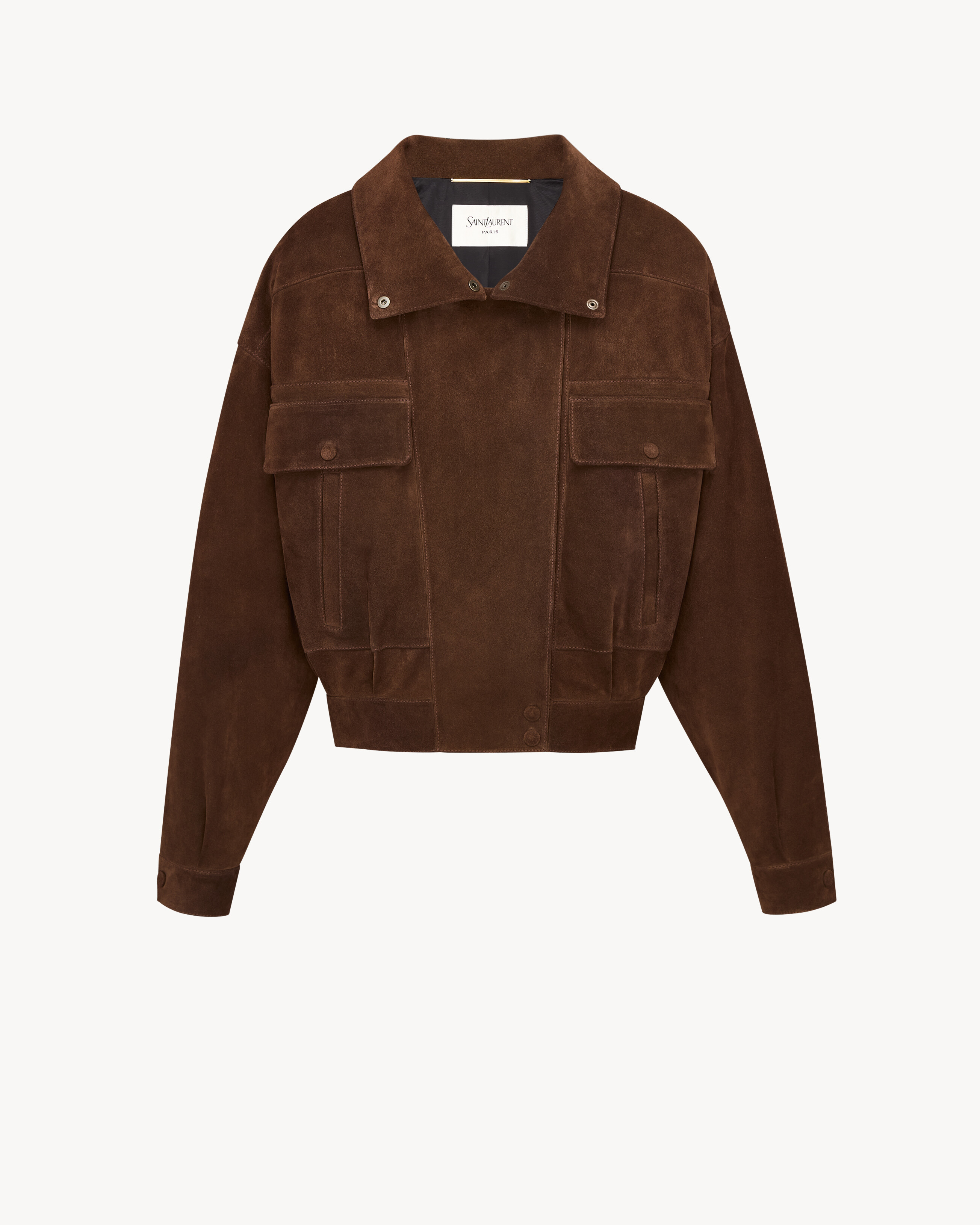 jacket in vintage split leather
