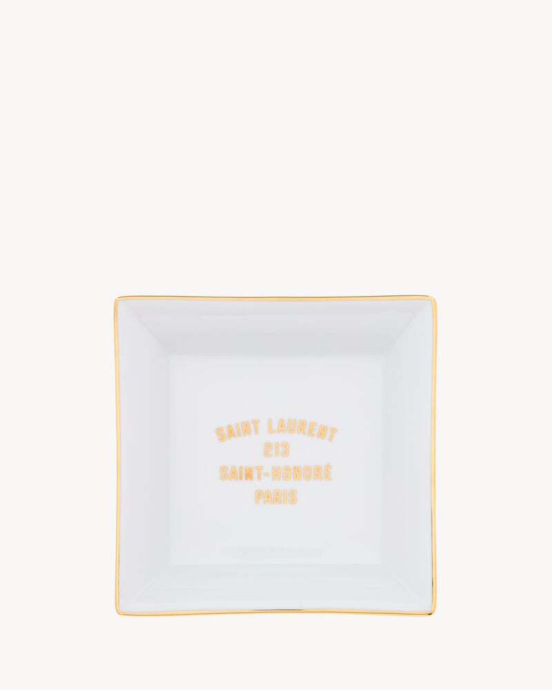 SMALL SAINT LAURENT PARIS PIN TRAY
