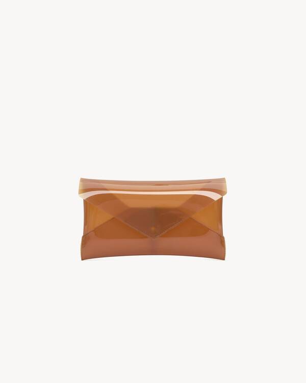 LETTER small pochette en vinyle