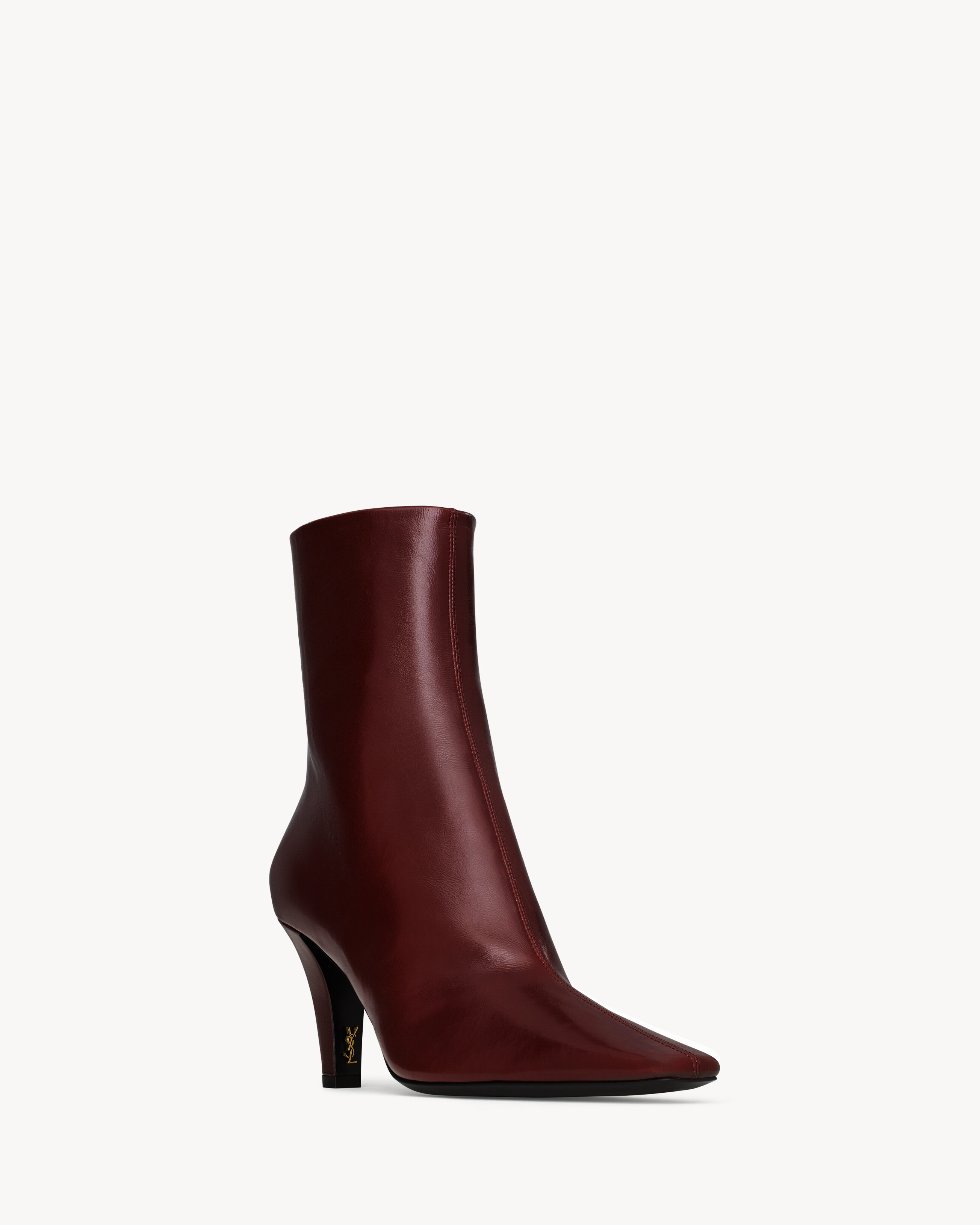 JILL booties in smooth leather