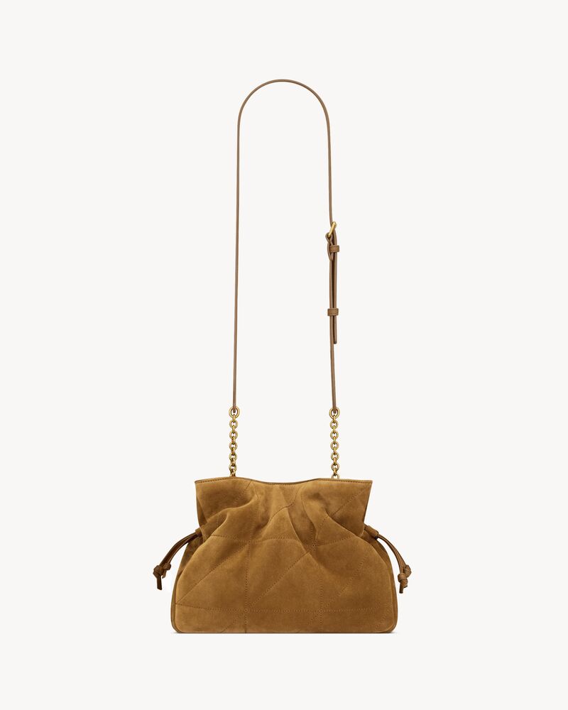 JAMIE shoulder pouch in suede