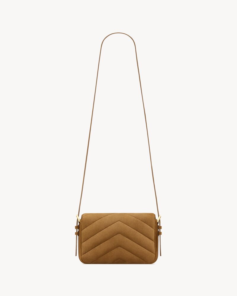 LOULOU toy crossbody in MATELASSÉ suede