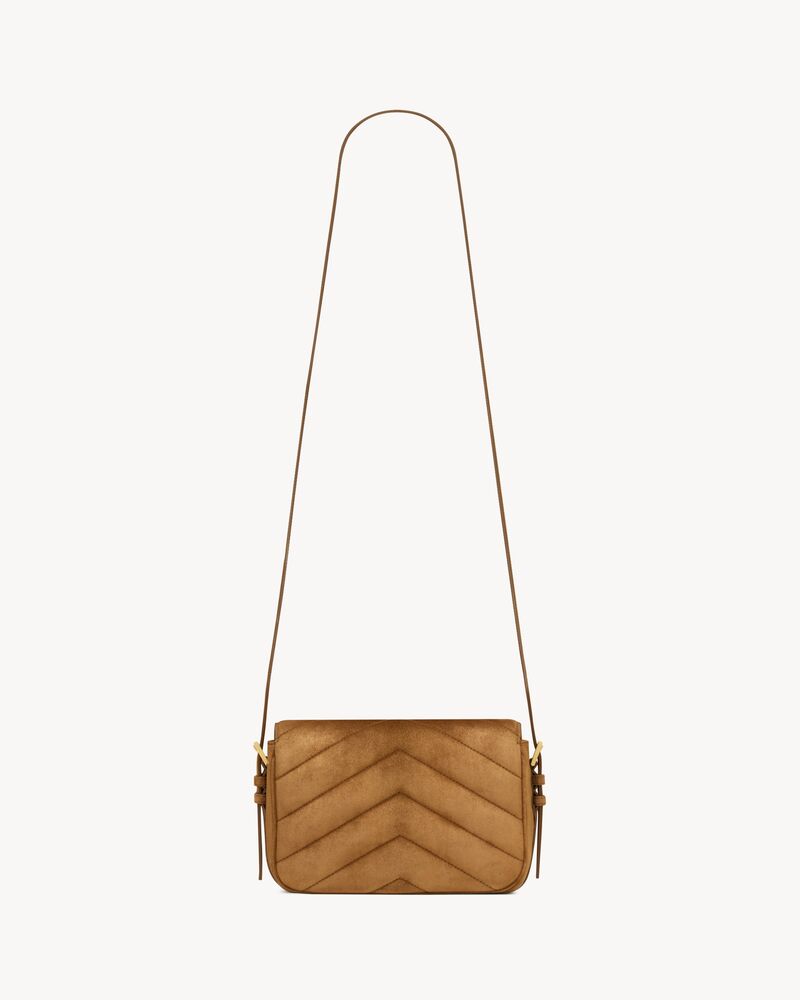 LOULOU toy crossbody in MATELASSÉ suede