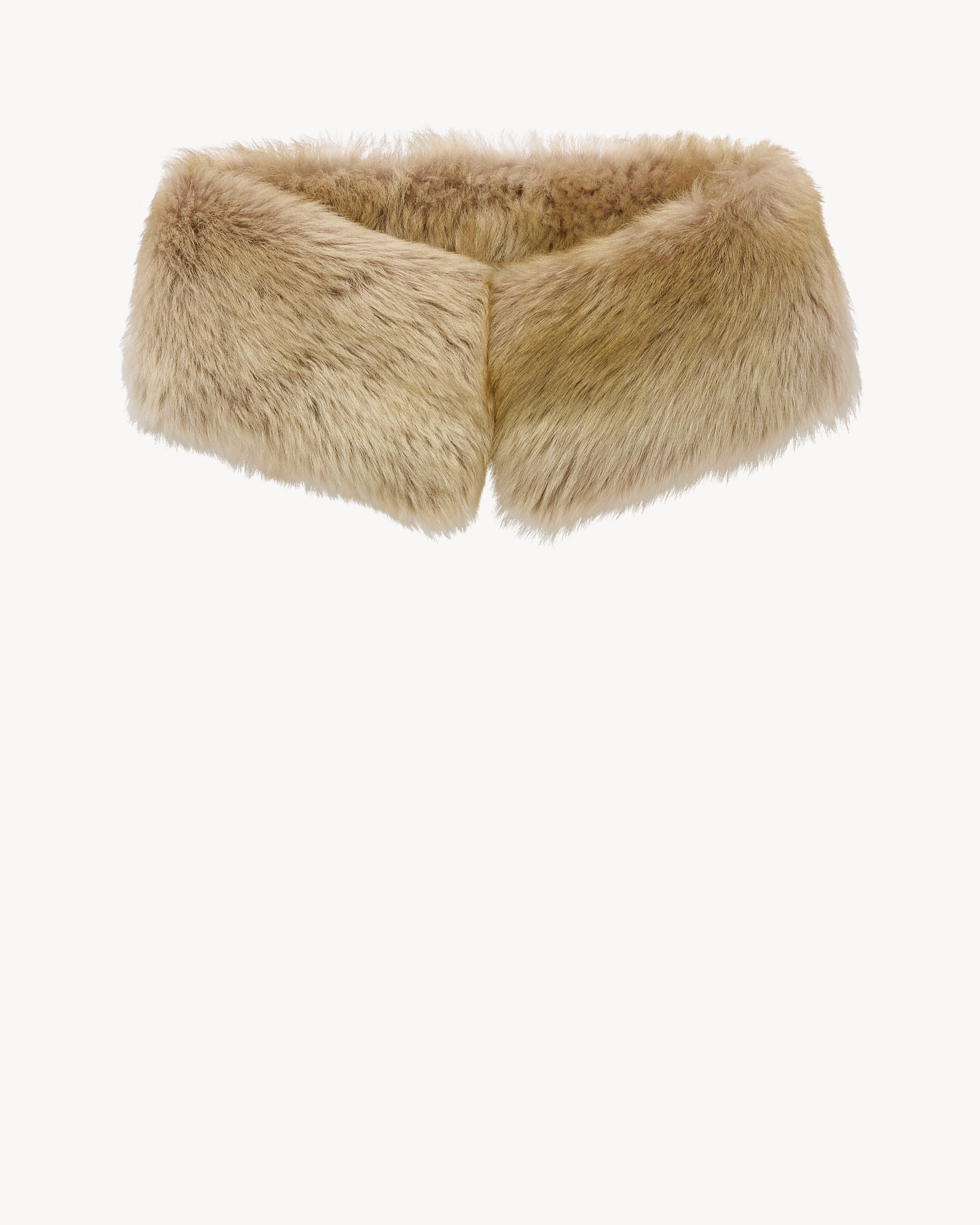 snood in shearling