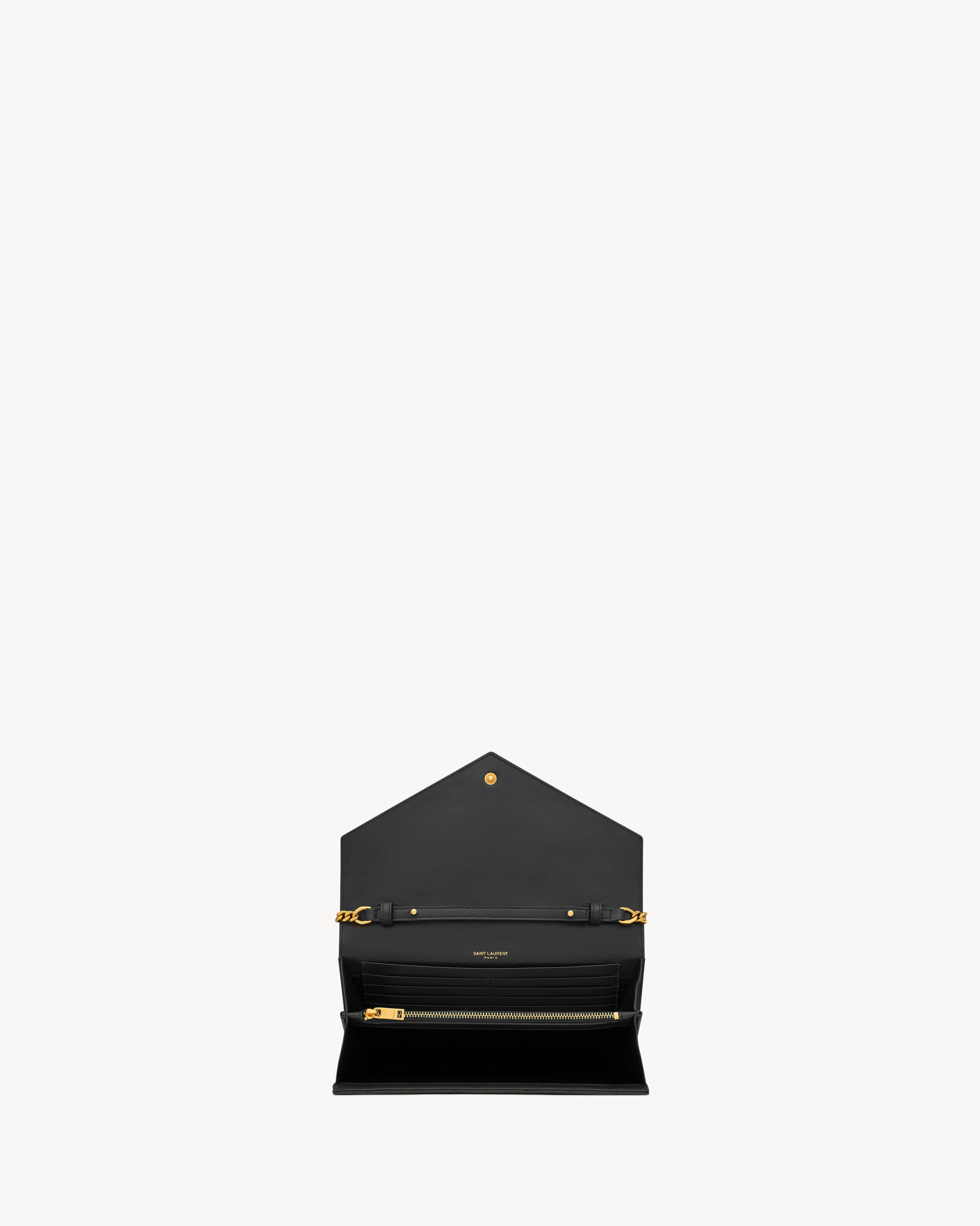 CASSANDRE CHAIN WALLET EN CUIR D'AGNEAU