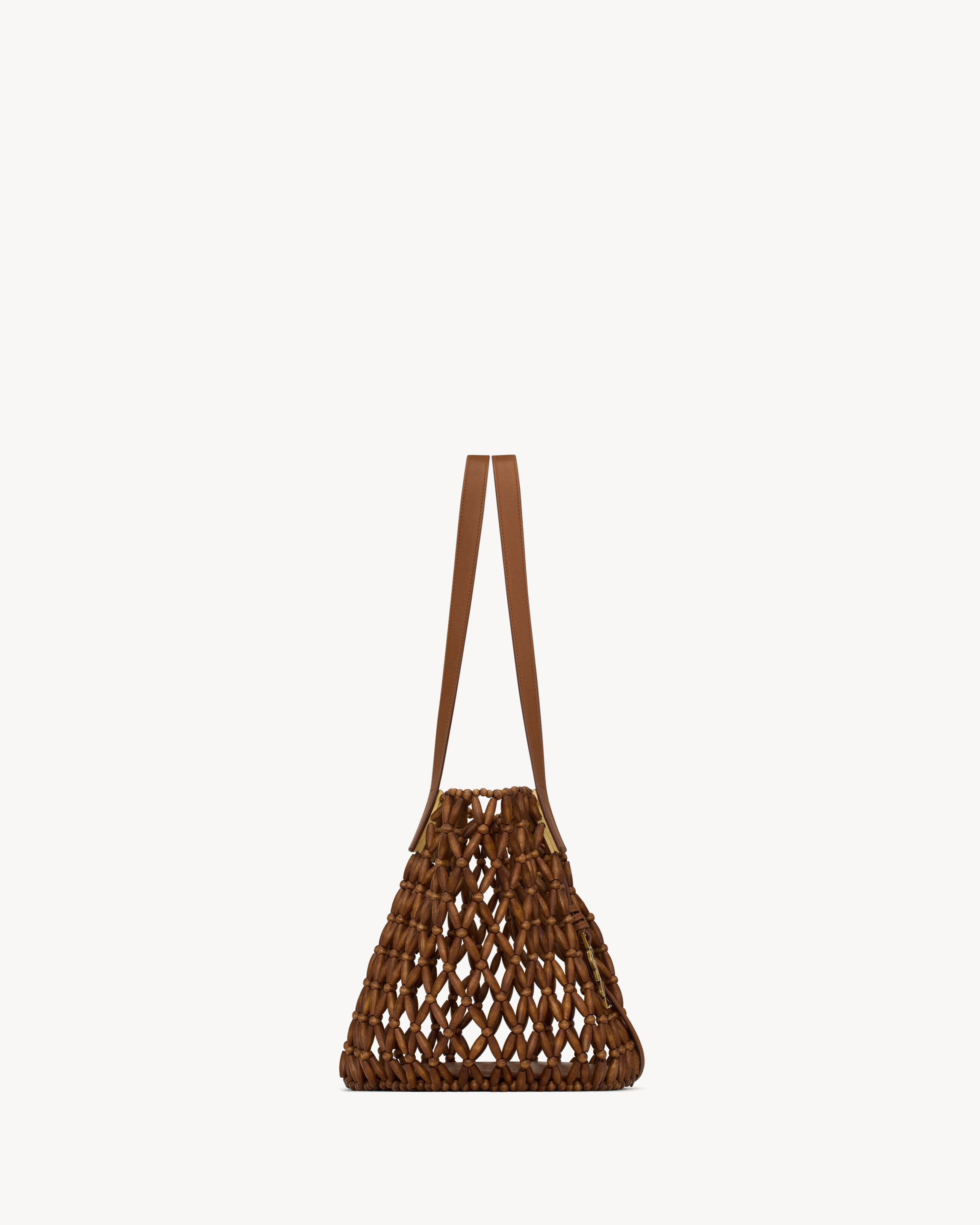 PANIER small in wood beads