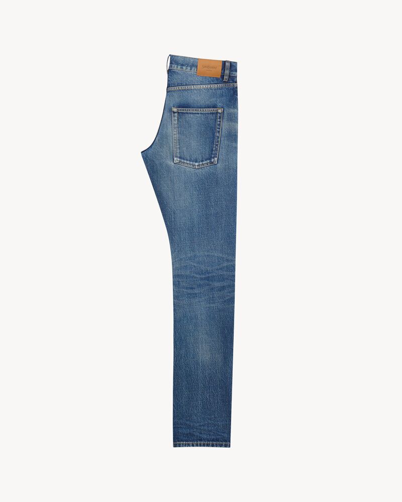 slim jeans in south blue denim