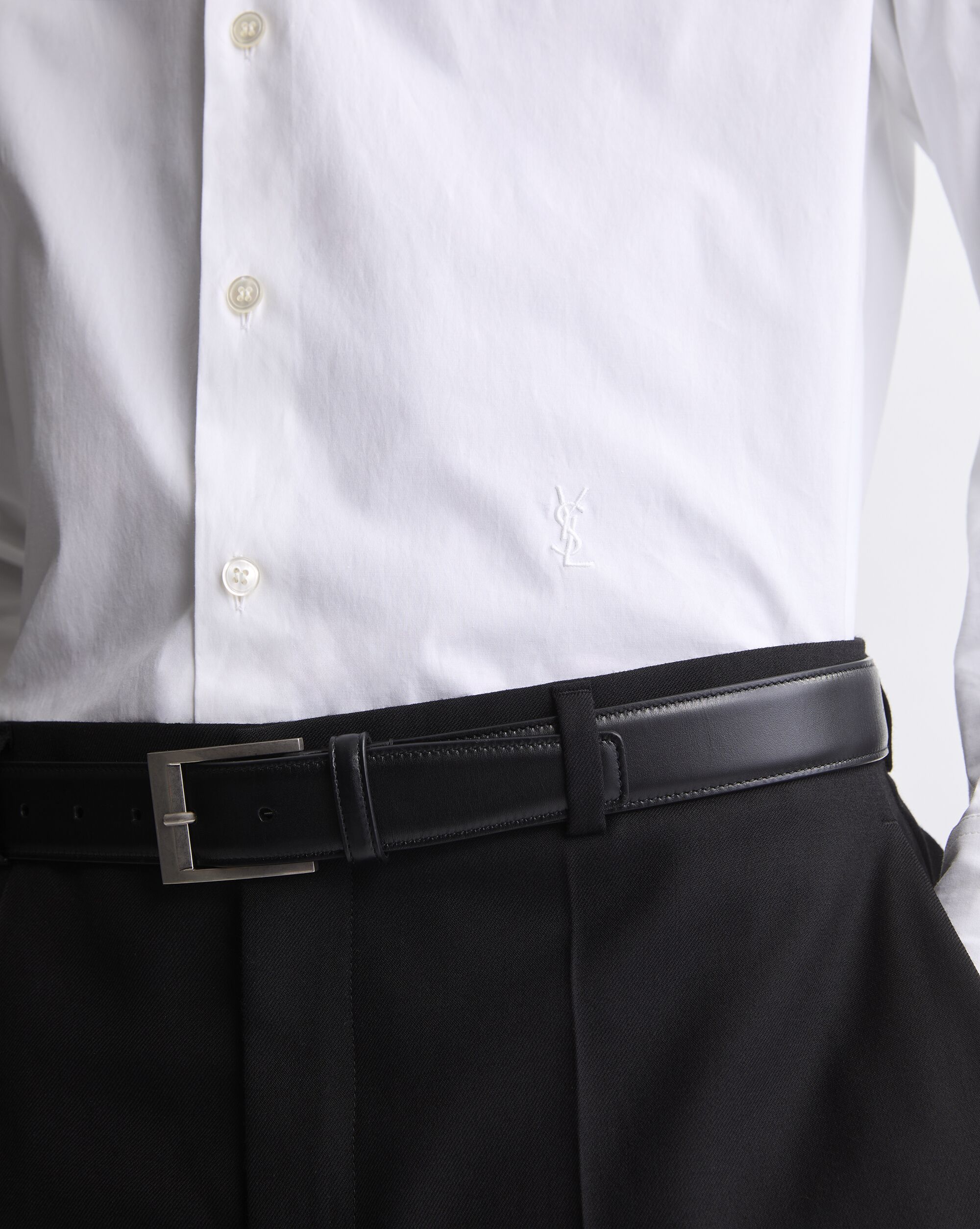 CASSANDRE shirt in stretch cotton poplin