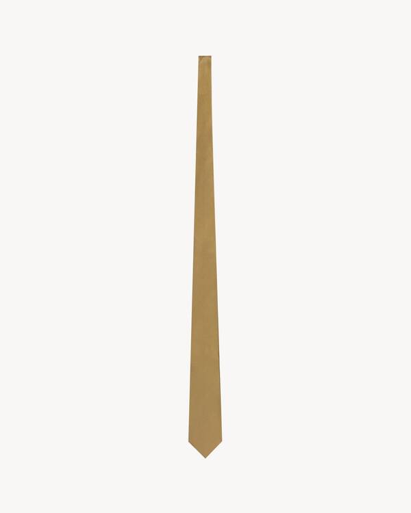 tie in silk satin