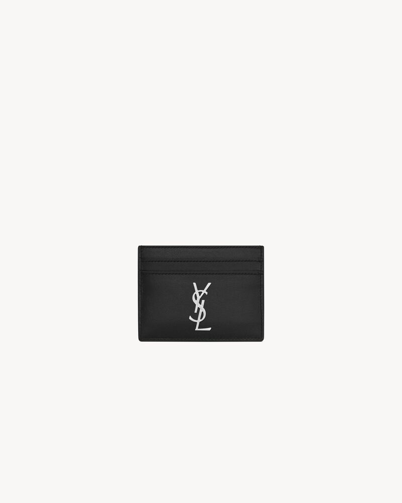 SAINT LAURENT サンローラン カードレターケース レザーウォレット アウトレット】SAINT LAURENT サンローラン カードケース/ZIP FRAGMENT