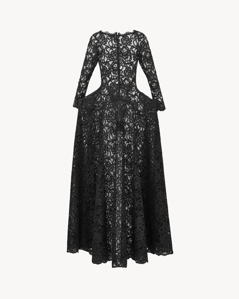 couture gown in lace
