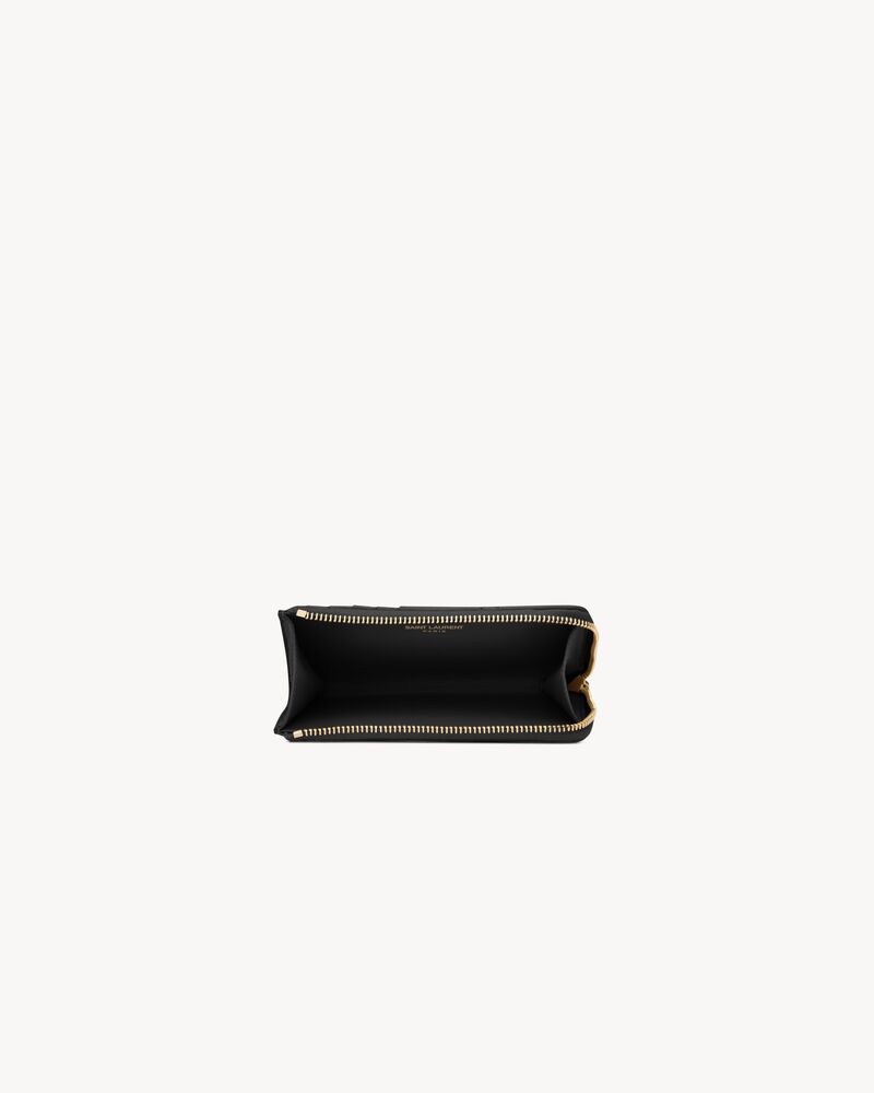 CASSANDRE BIJOU zip card case in lambskin