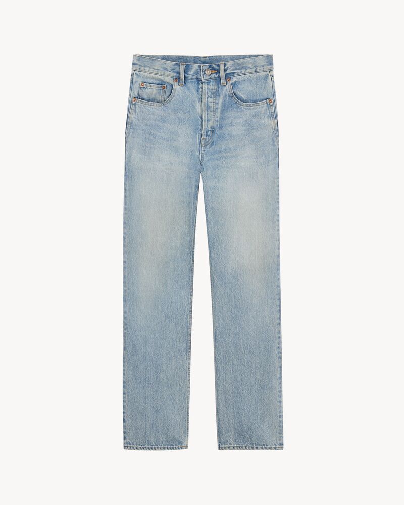 loose jeans in south blue denim