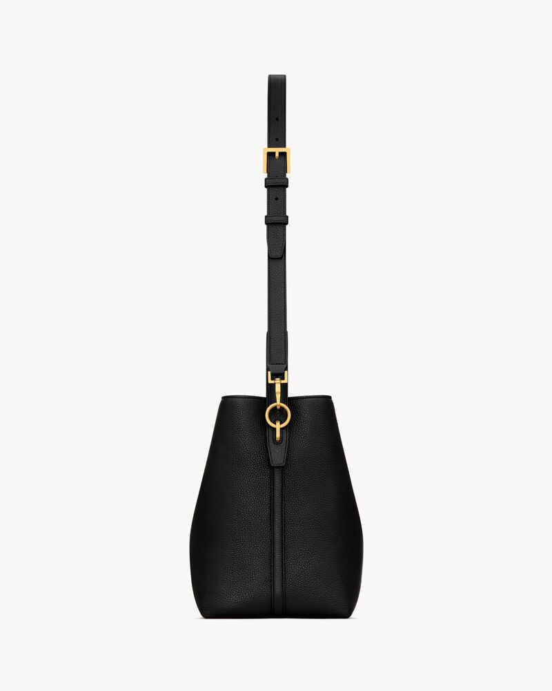 LE 37 supple in grained leather in Black | Saint Laurent | YSL EN-CA