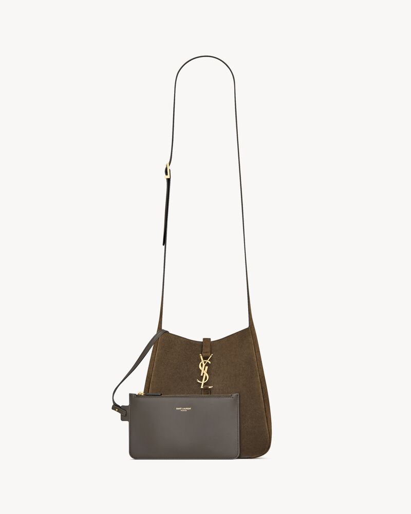 LE 5 À 7 supple crossbody in suede