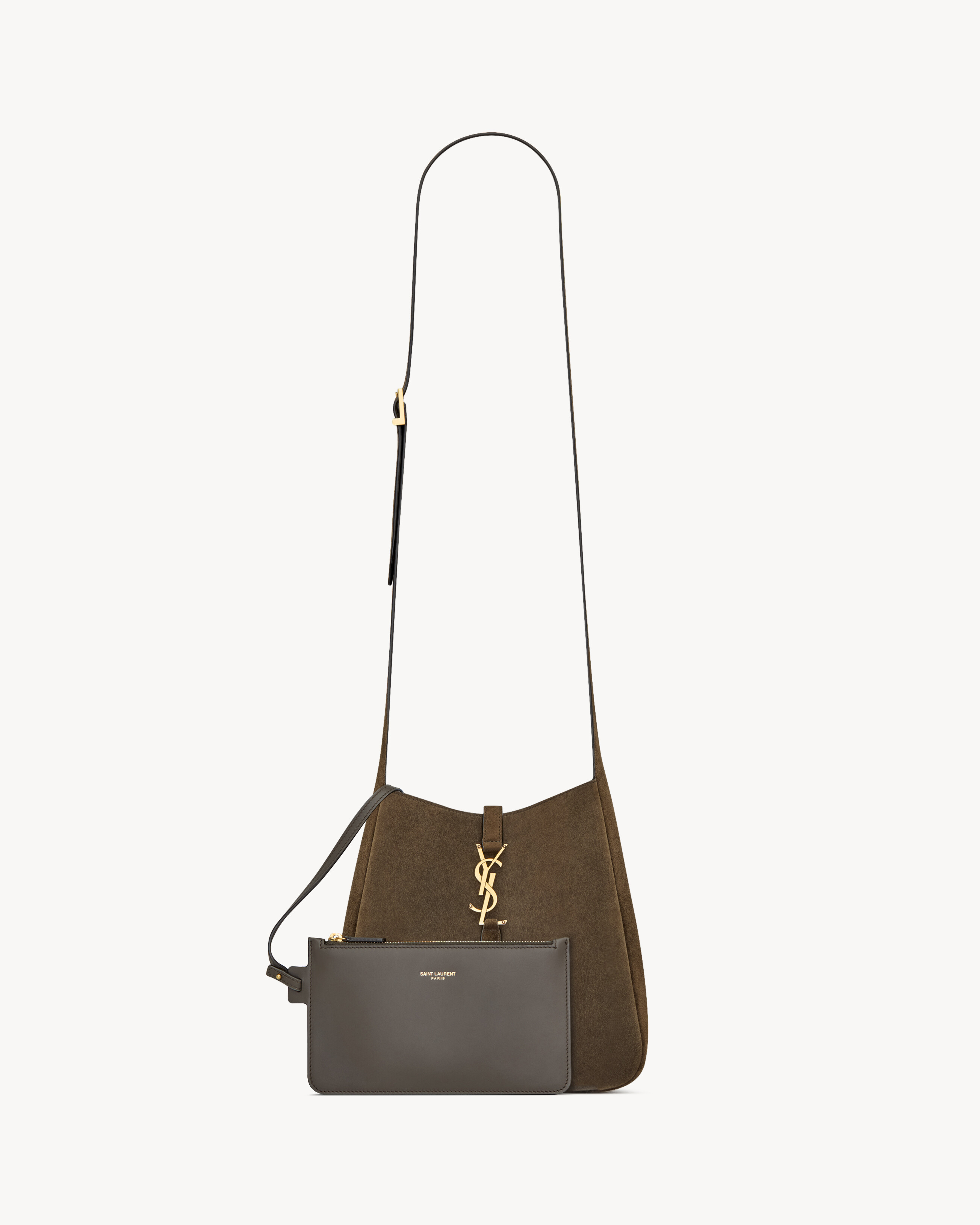 LE 5 À 7 supple crossbody in suede