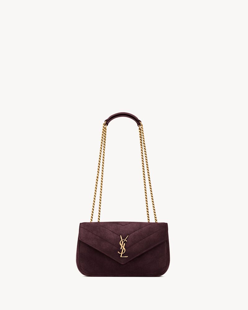 LOULOU small in MATELASSÉ suede