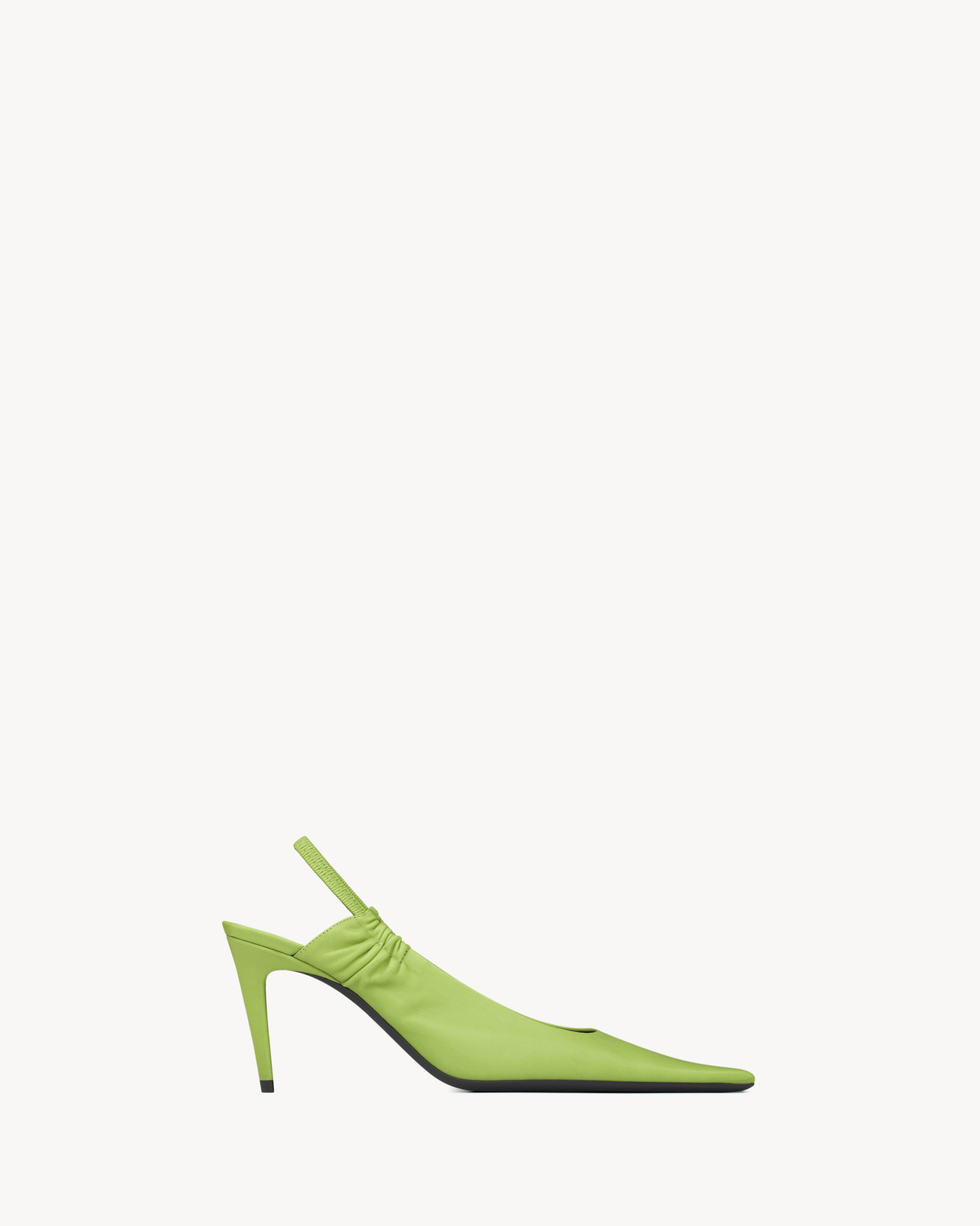 ANNE-MARIE slingback pumps in smooth leather