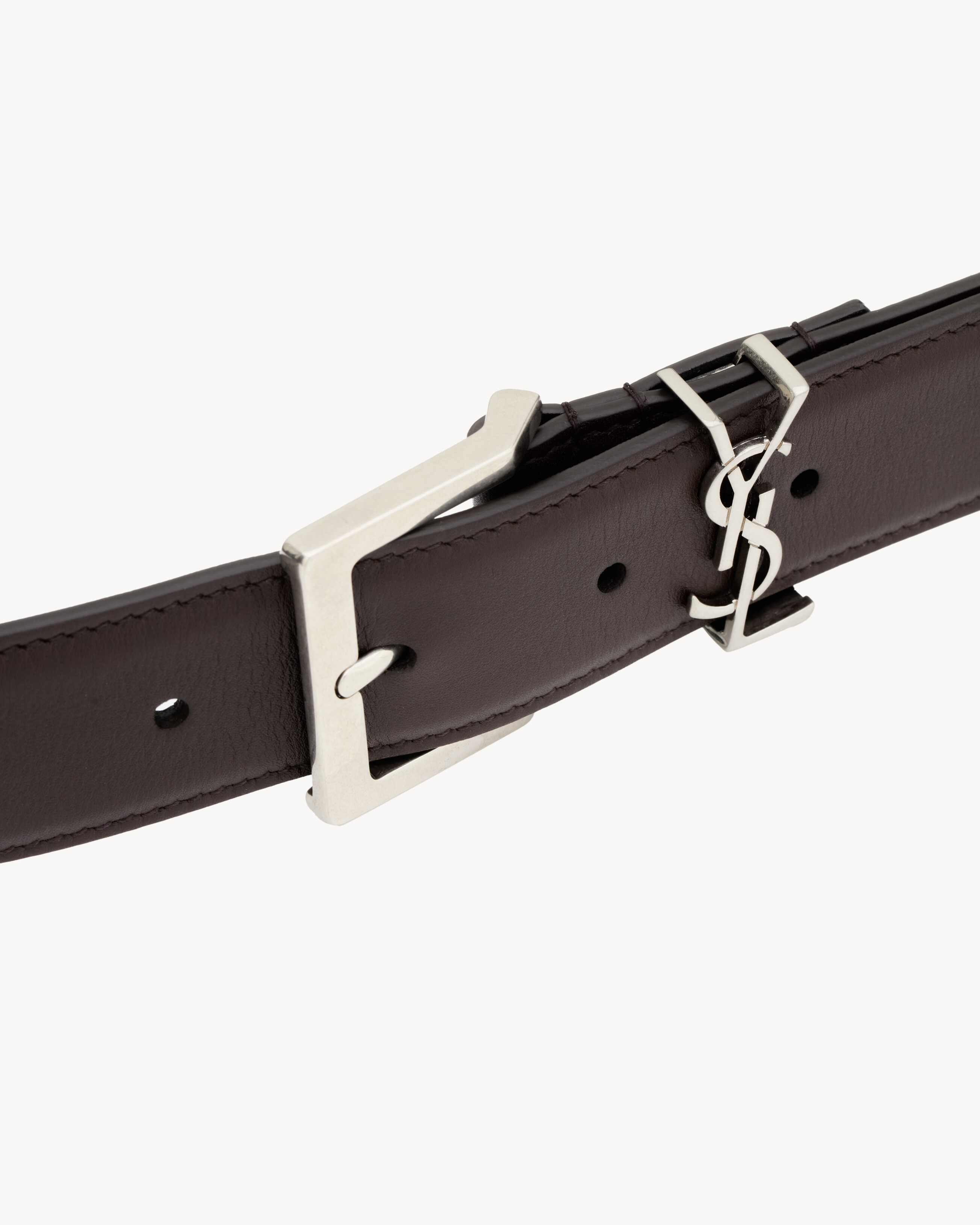 CASSANDRE VADIM belt in smooth leather