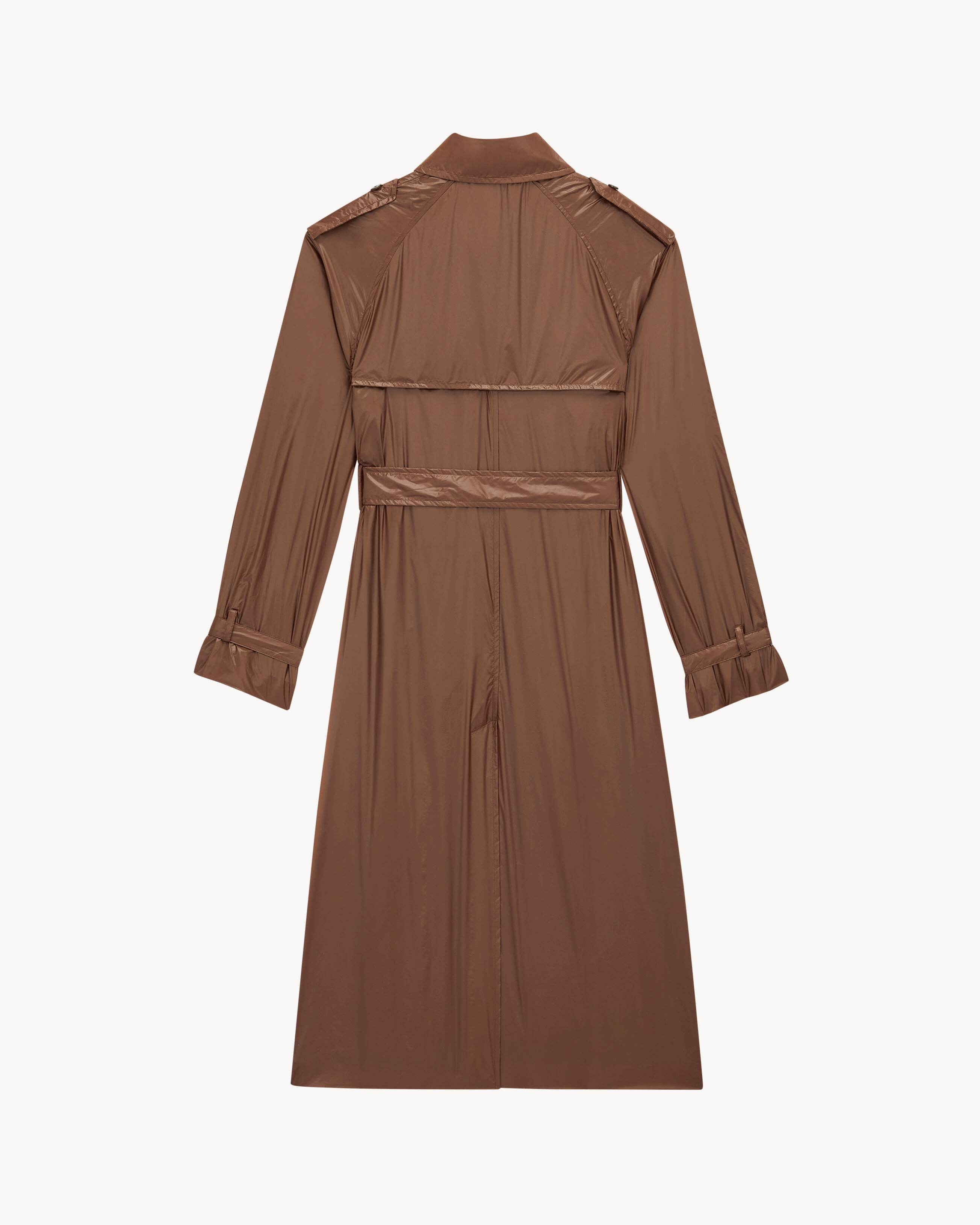 トレンチコート（撥水加工のコットン＆シルク）