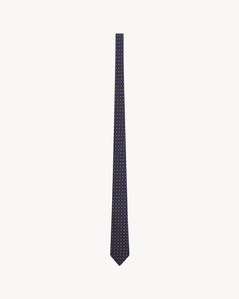 tie in silk jacquard