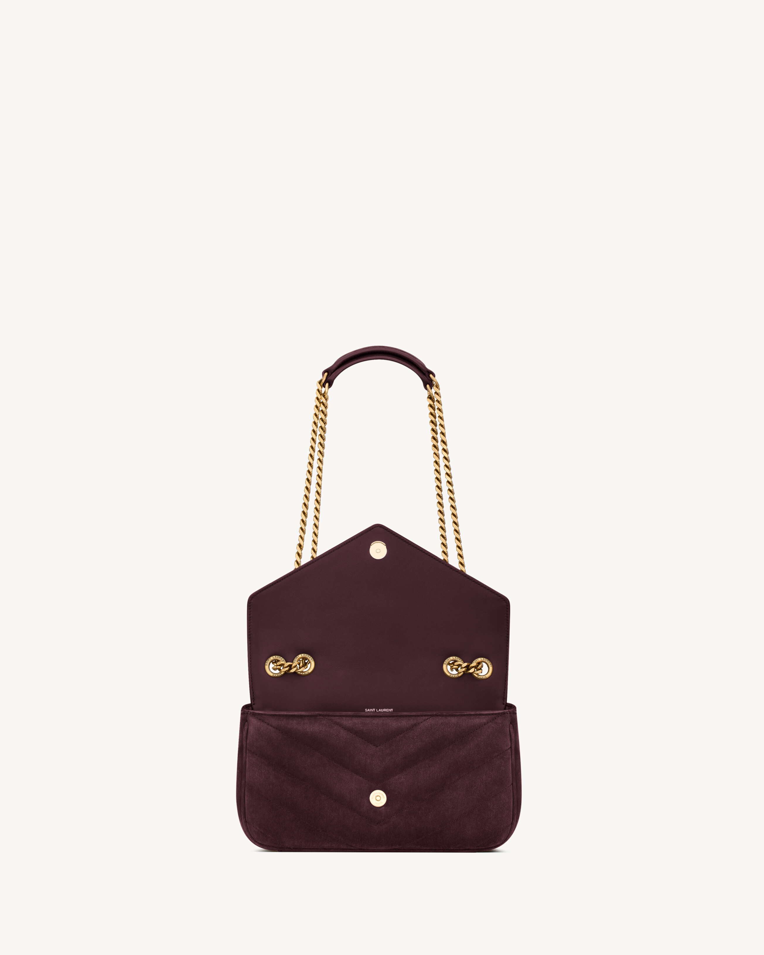 LOULOU small in MATELASSÉ suede