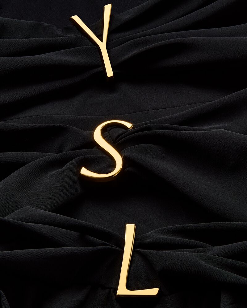 YSL strapless swimsuit