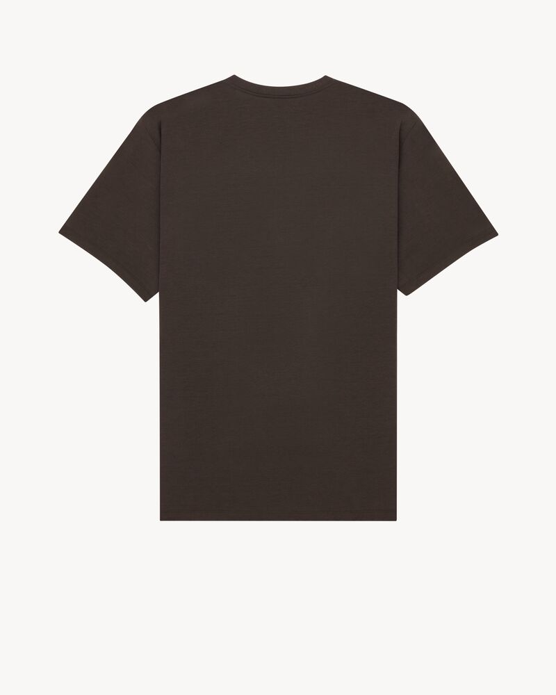 CASSANDRE t-shirt en soie et coton