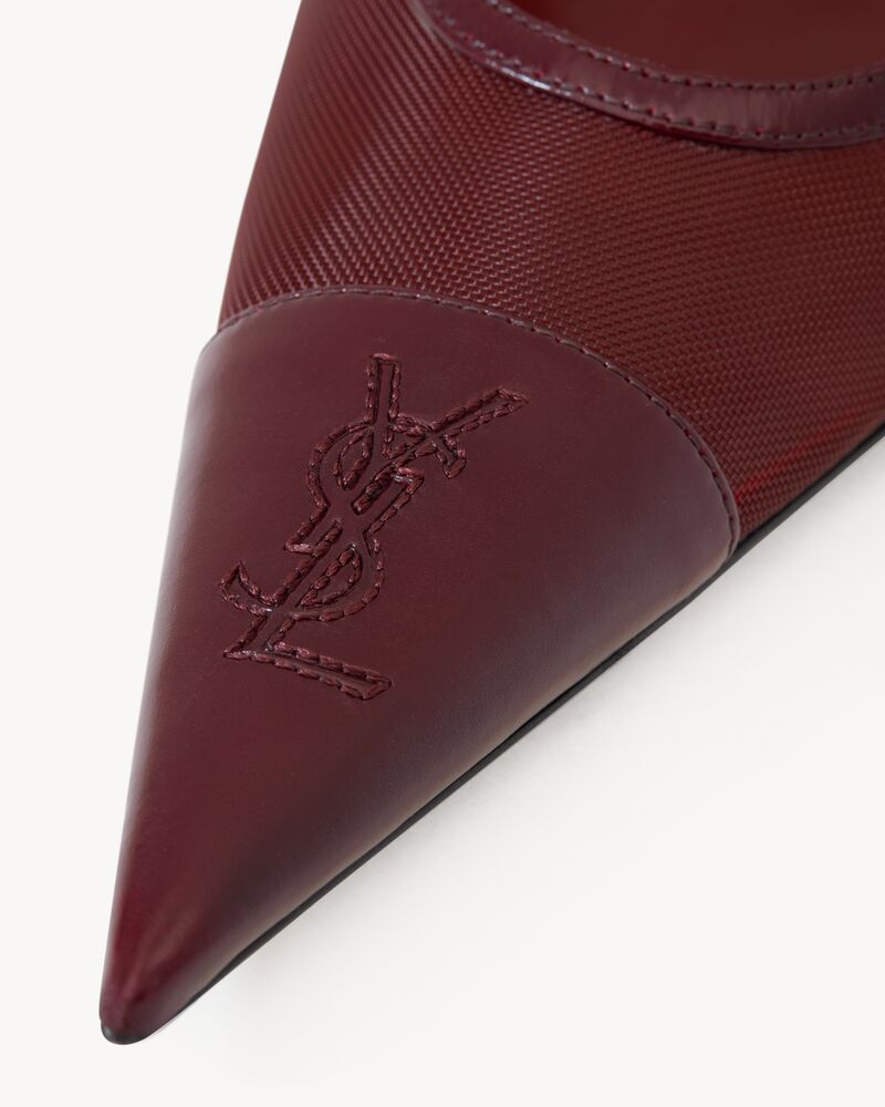 RENÉE slingback pumps in mesh