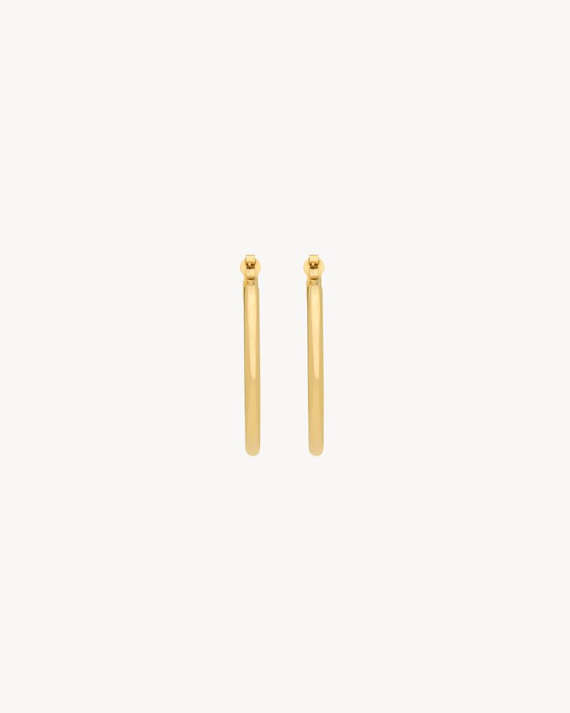 CASSANDRE hoop earrings in metal