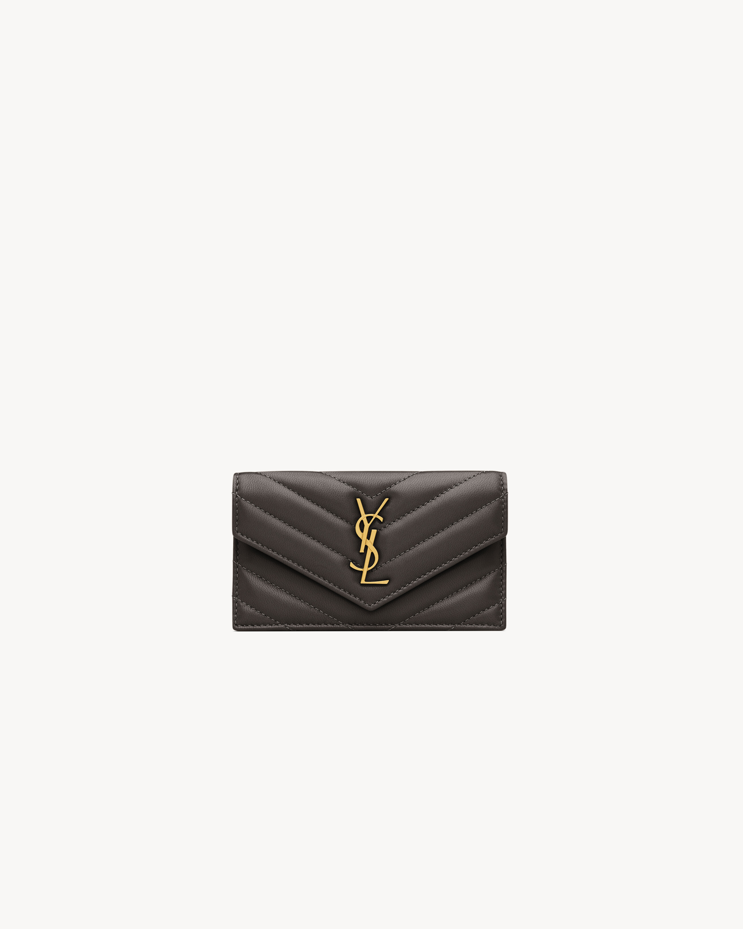 CASSANDRE FRAGMENTS FLAP CARD CASE IN LAMBSKIN