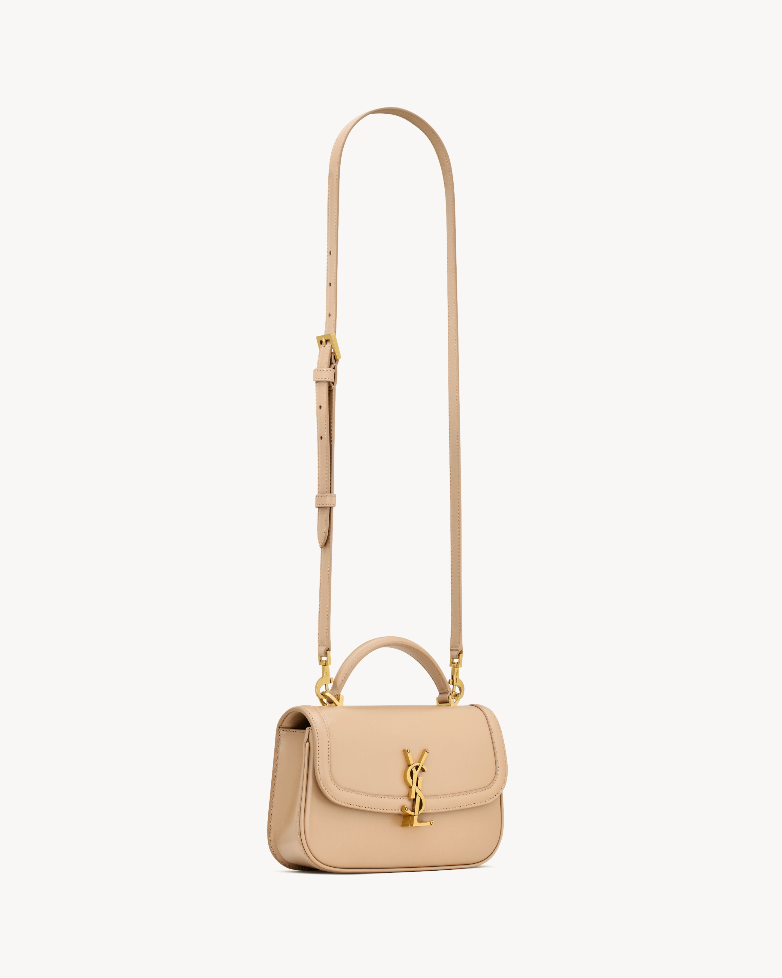 SOLFERINO mini top handle in BOX SAINT LAURENT